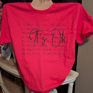 Gildan Red Short Sleeve Tee